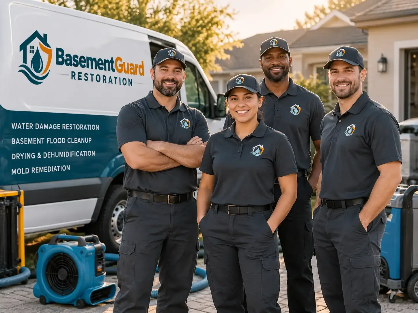 Basement Water Damage Restoration company in New Baden, IL
